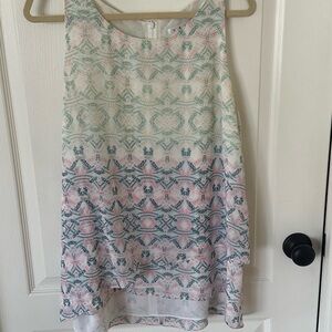 CAbi Multicolor Patterned Tank Top